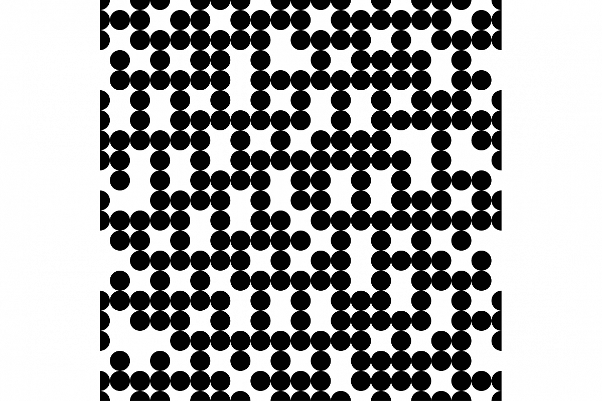 Seamless vector decorative background with polka dots. Print. Cloth design, wallpaper. example image 1