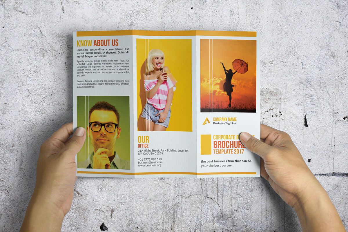 Trifold Corporate Brochure example image 1