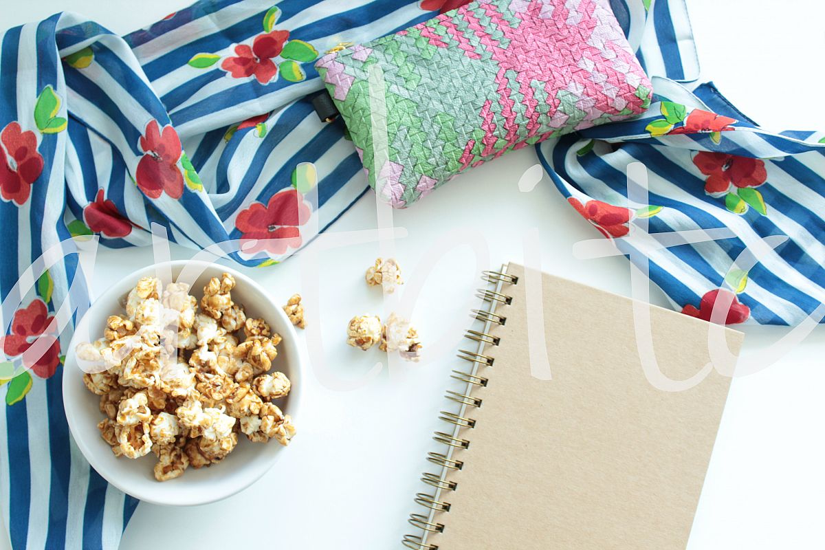 Blue Stock Photo Desktop Feminine example image 1