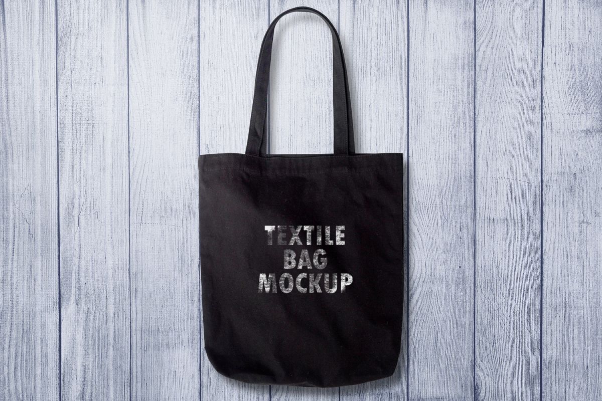 Download Textile Bag Logo Mockup