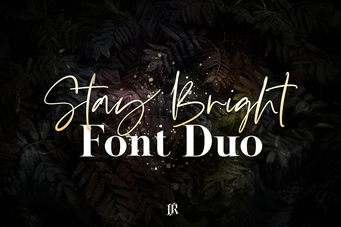 Stay Bright Font Duo example image 1