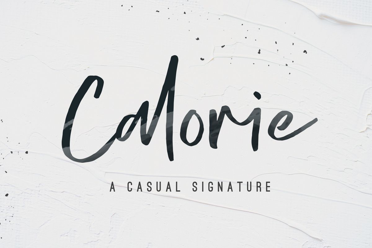Calorie - A Casual Signature example image 1