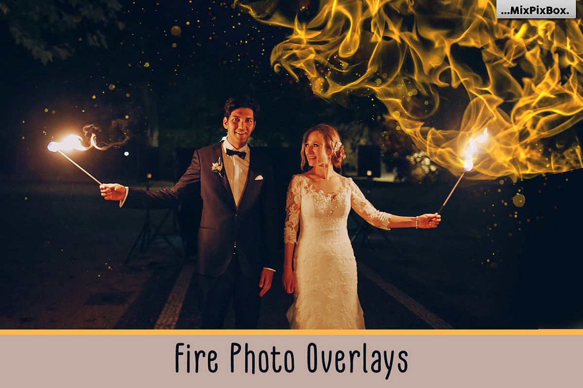 Fire Photo Overlays example image 1