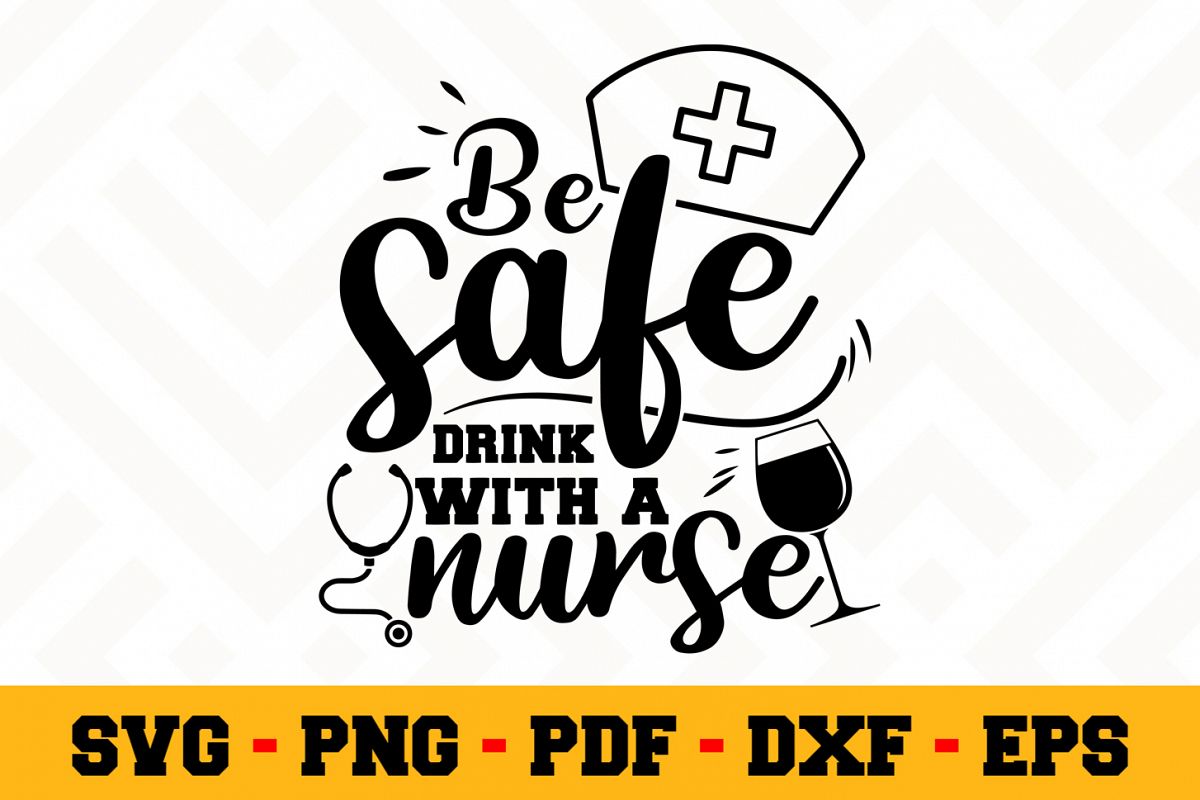 Nurse SVG Design n593 | Nurse SVG Cut File example image 1