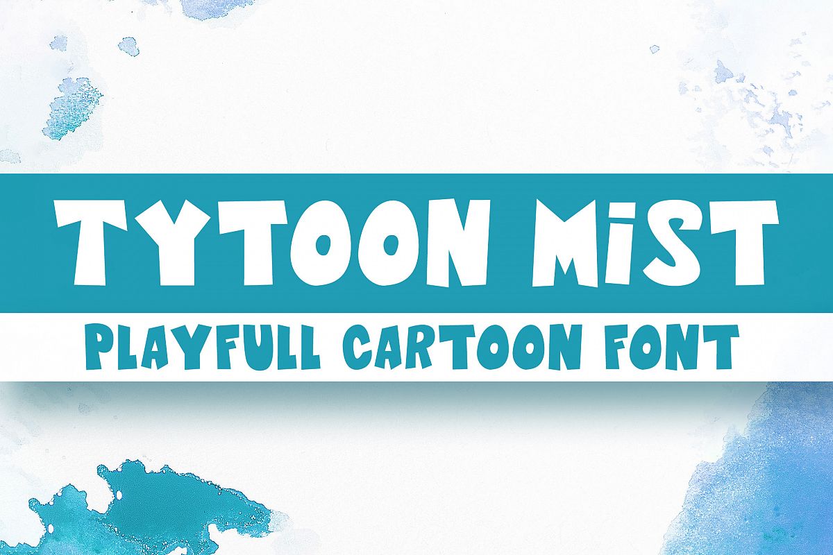 Tytoon Mist - Playful Cartoon Font example image 1