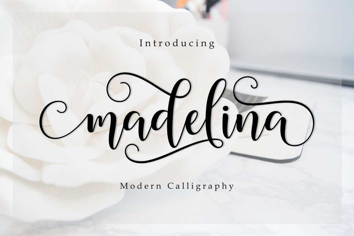 Madelina Script example image 1