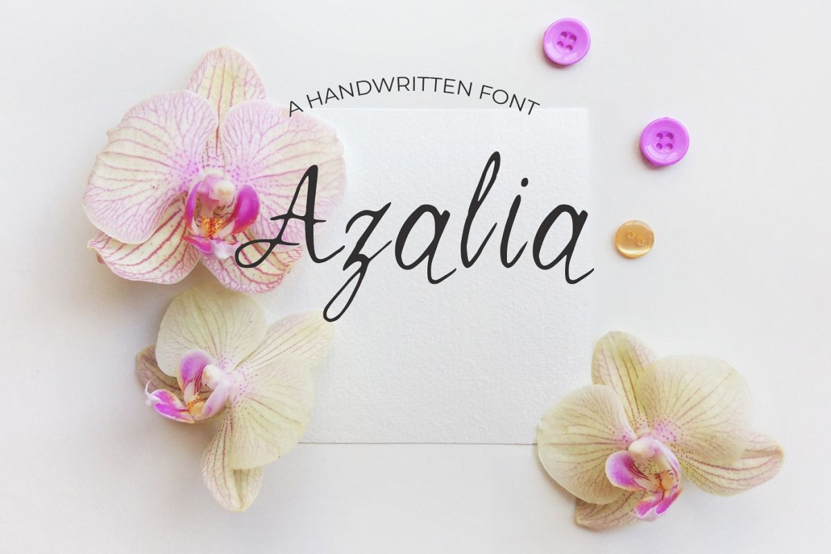 Azalia Font example image 1