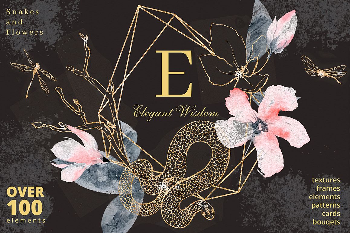 Elegant Wisdom graphic collection. example image 1