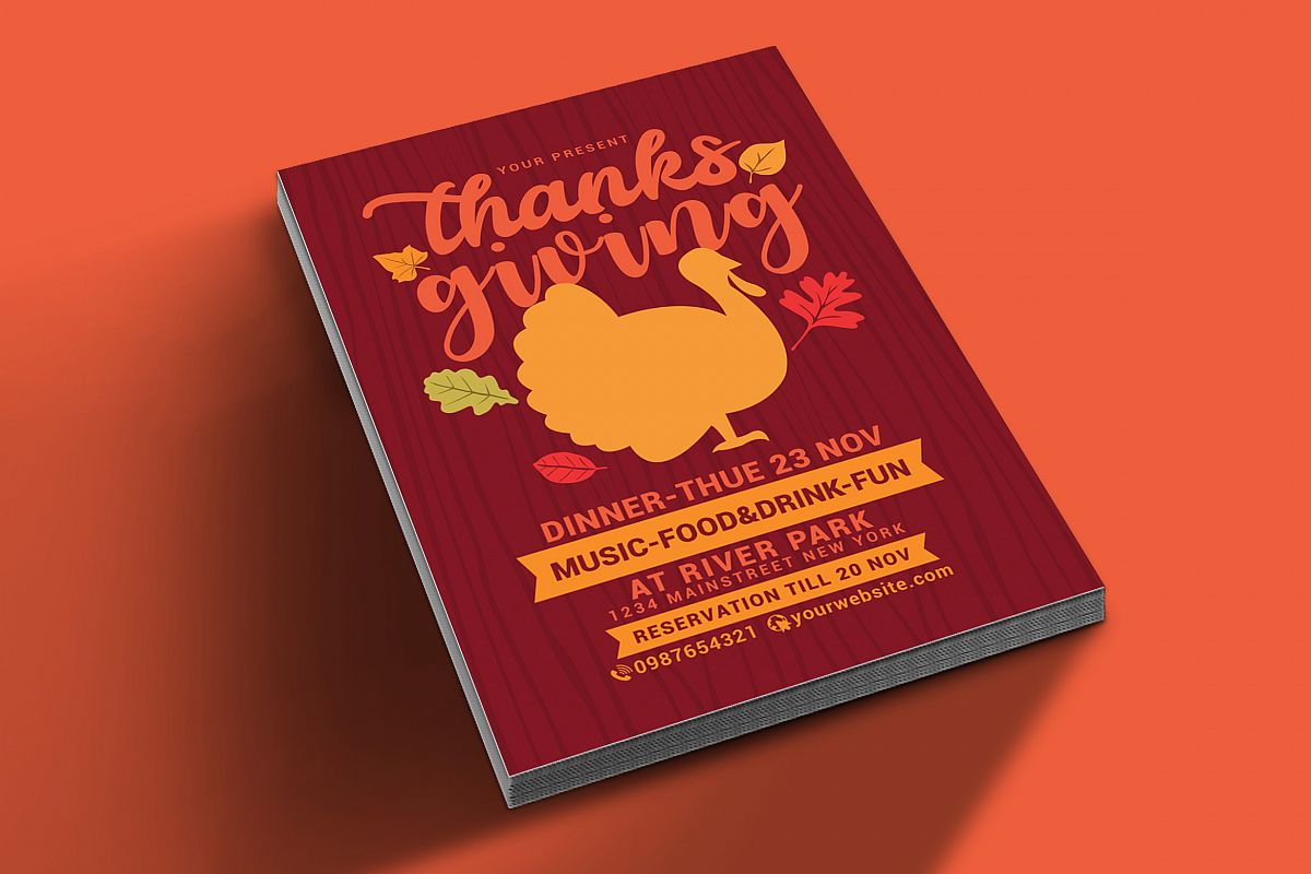 Thanksgiving Flyer example image 1