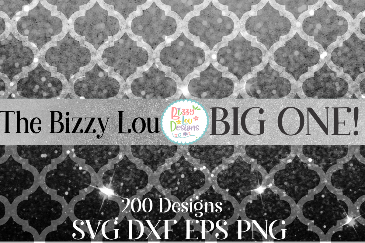 Bizzy Lou Big One SVG Bundle I Huge SVG Bundle I 200 Designs example image 1