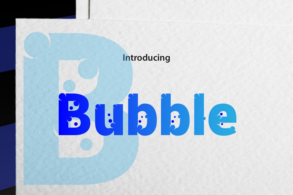 Bubble example image 1