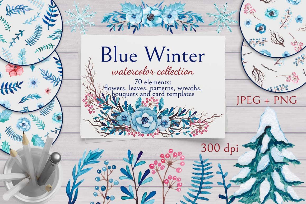 Blue Winter example image 1