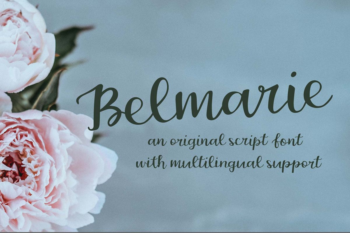 Belmarie Script example image 1