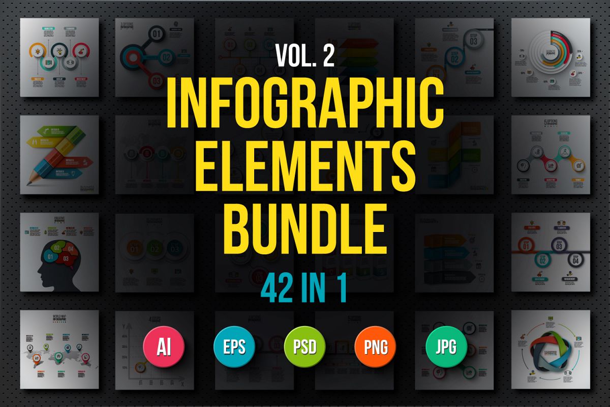 Infographic elements bundle v.02 example image 1