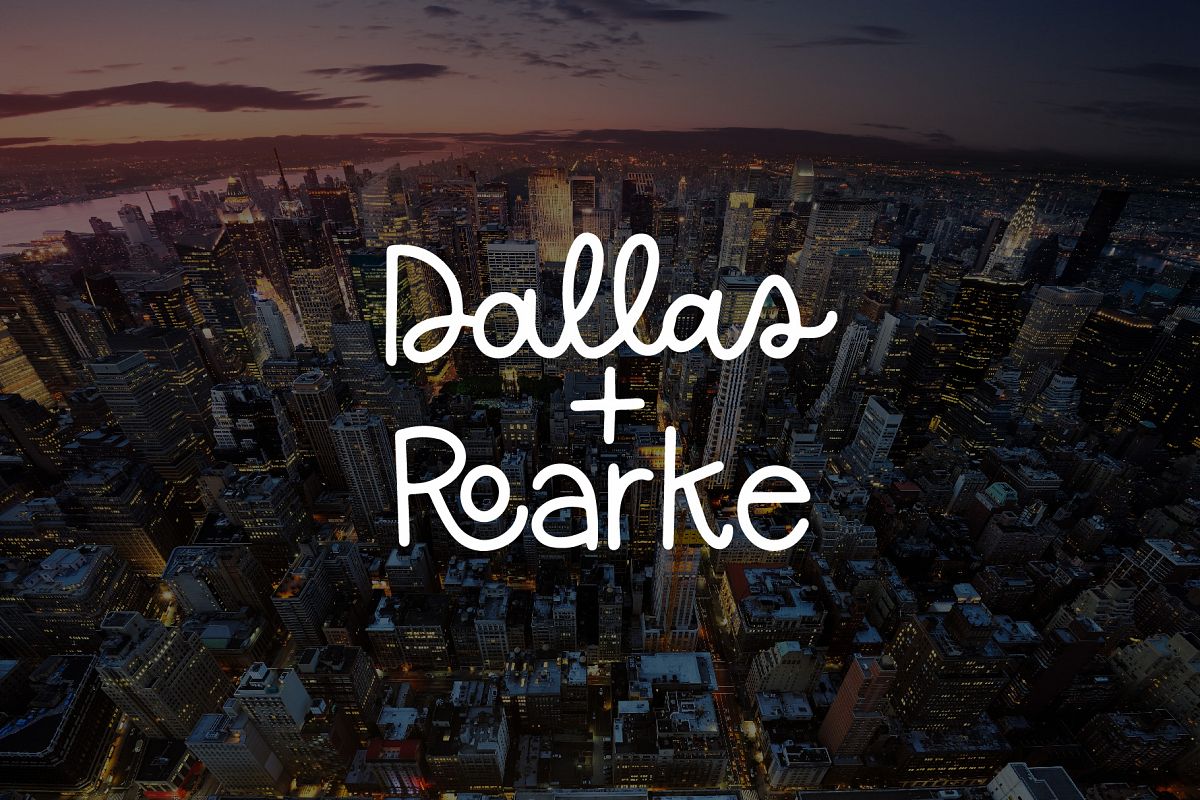 Dallas Roarke Font Duo example image 1