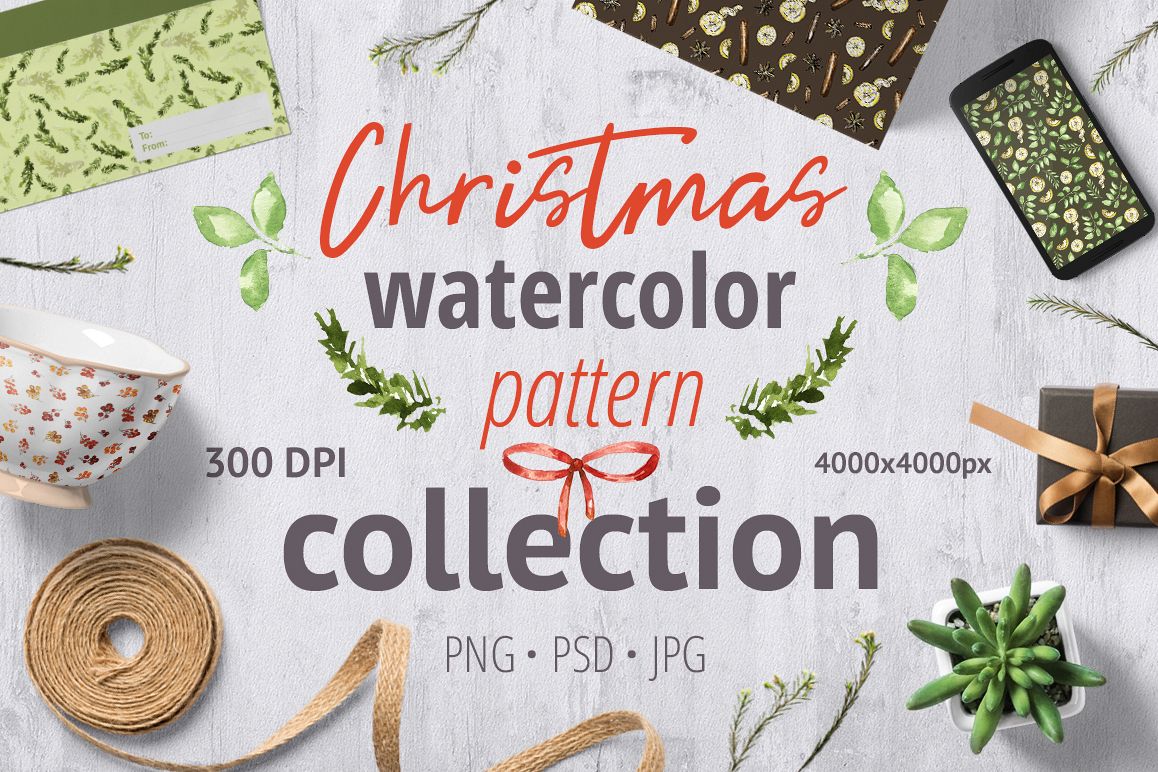 Christmas pattern collection example image 1