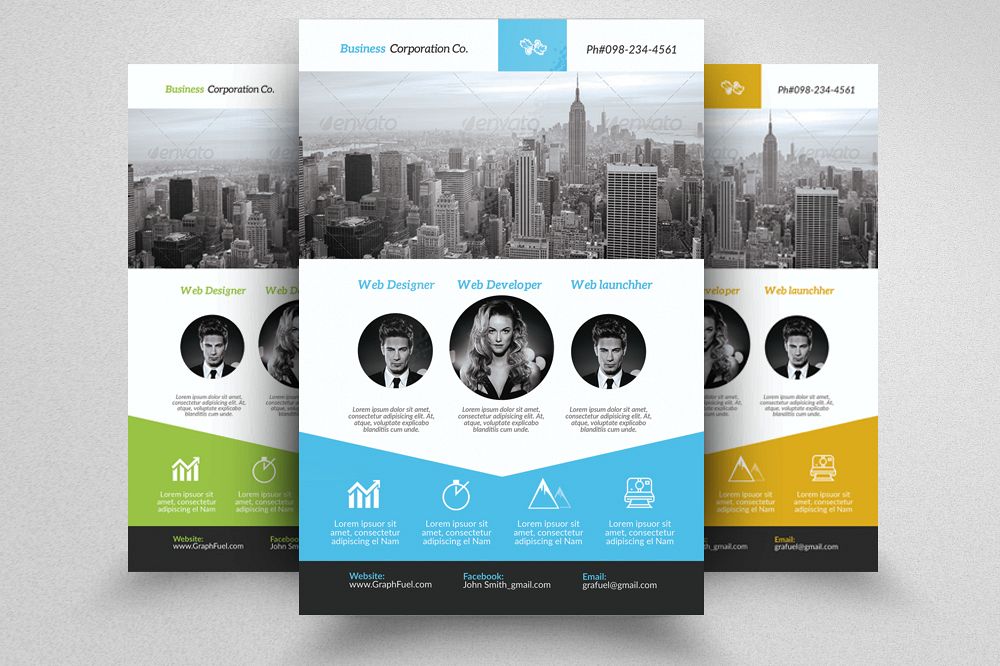 Business Corporate Agency Flyer example image 1