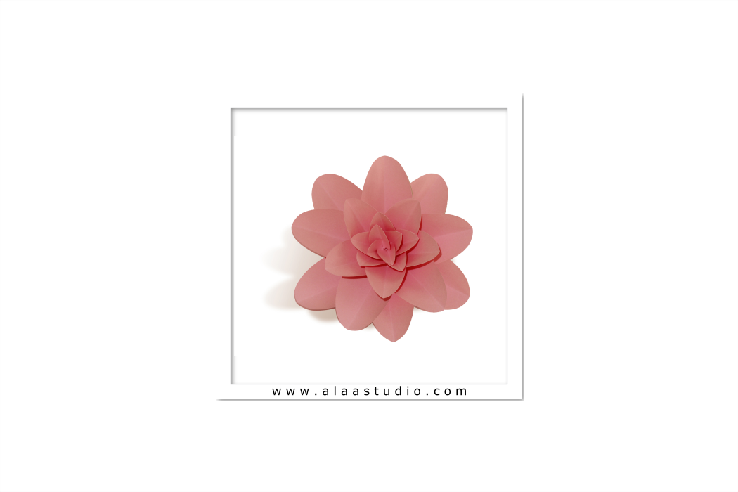Large Flower Template 3 Svg Pdf Silhouette Studio Formats Large Flower Template 3 Svg Pdf Silhouette Studio Formats Example Image 1