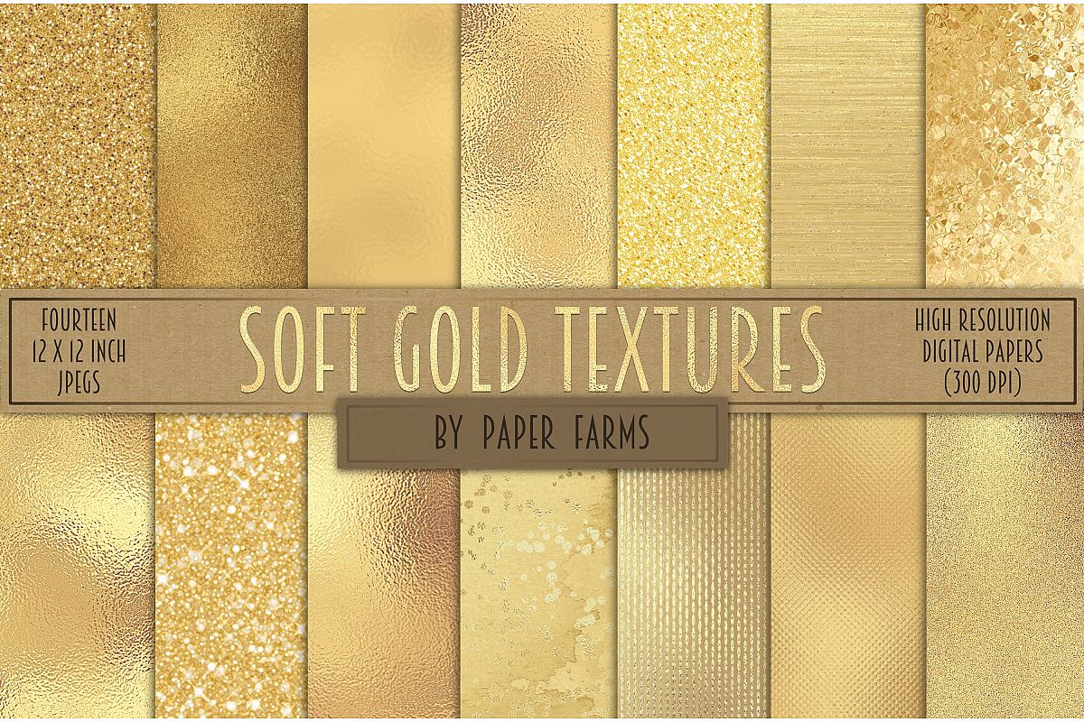 Gold foil textures example image 1