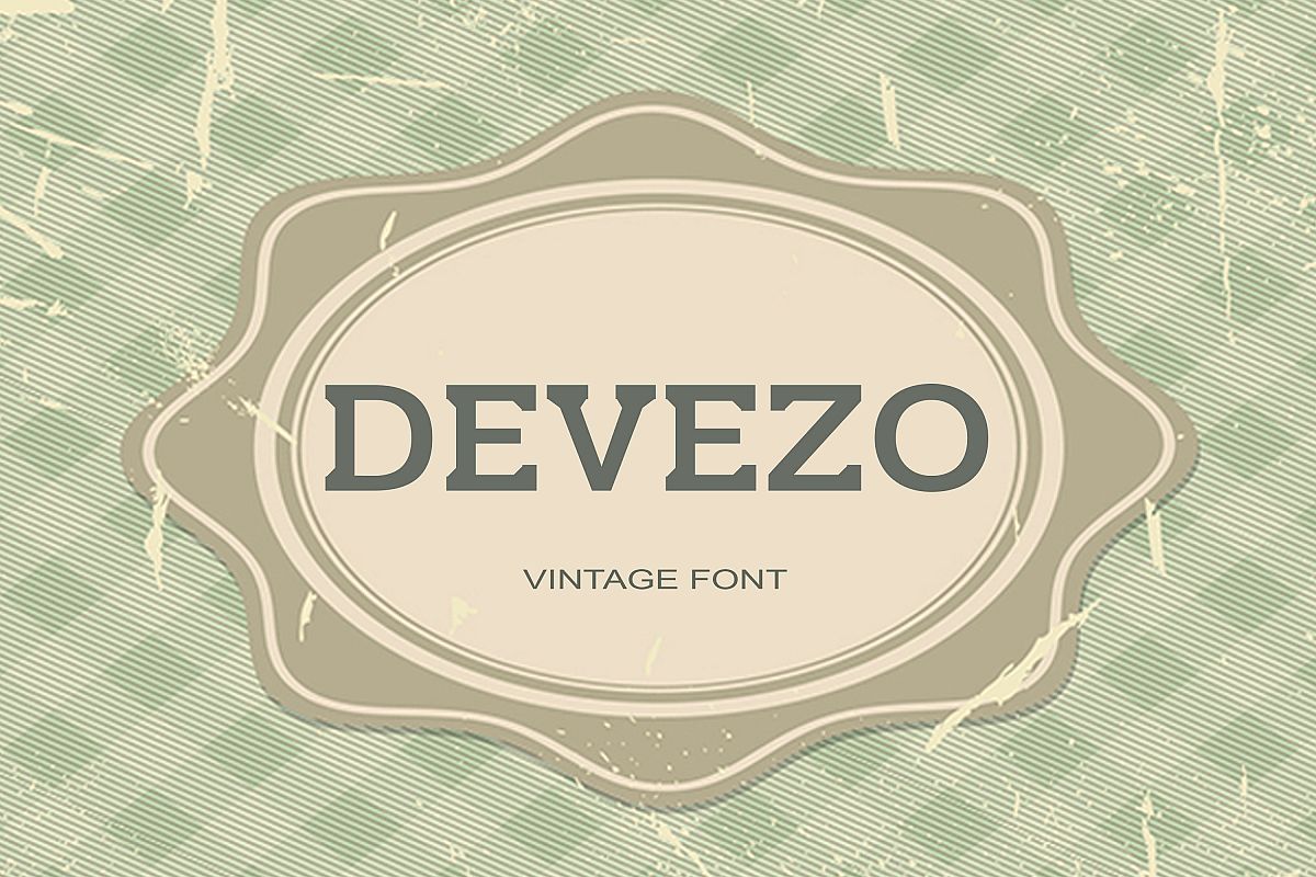 Devezo Font example image 1