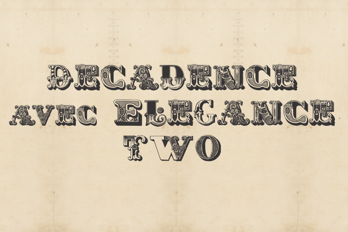 Decadence Avec Elegance Two example image 1