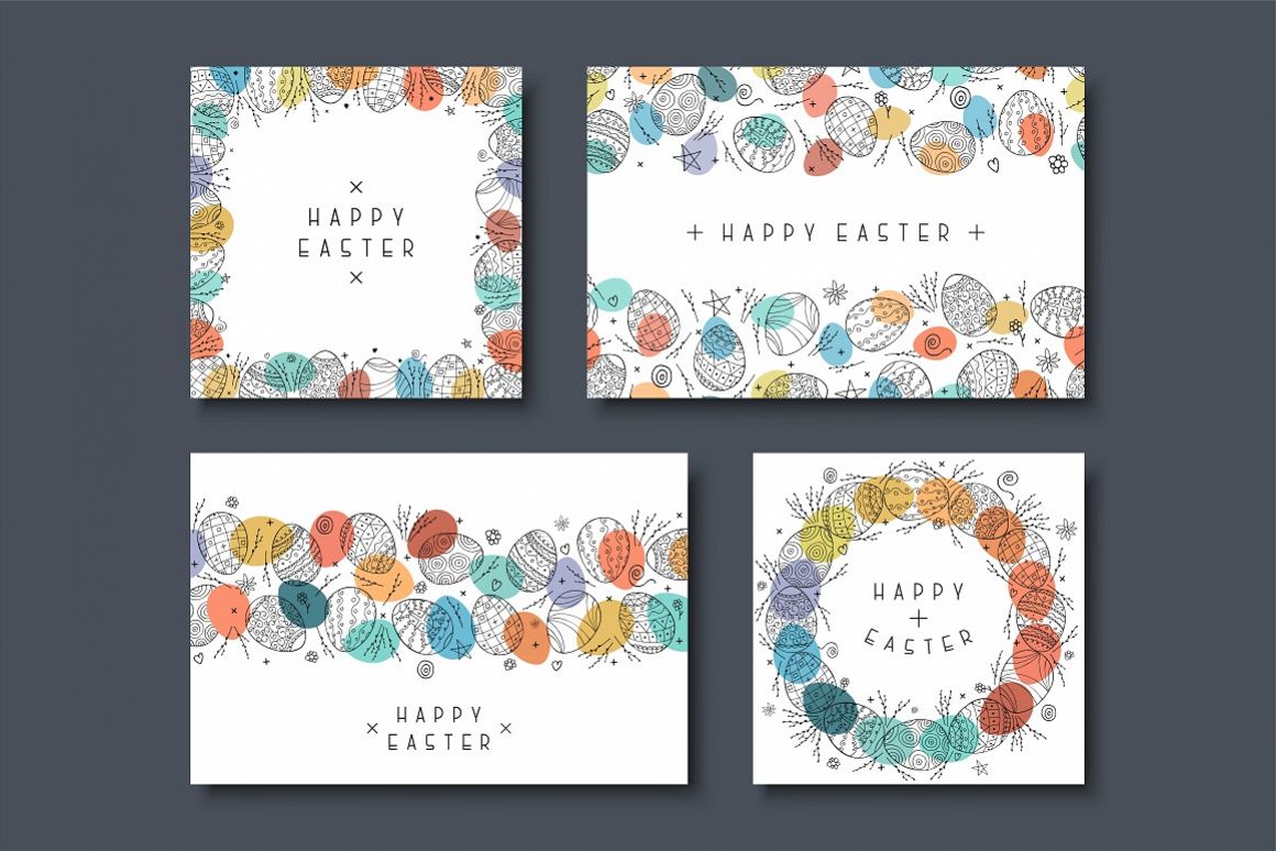 Collecton of happy easter cards example image 1