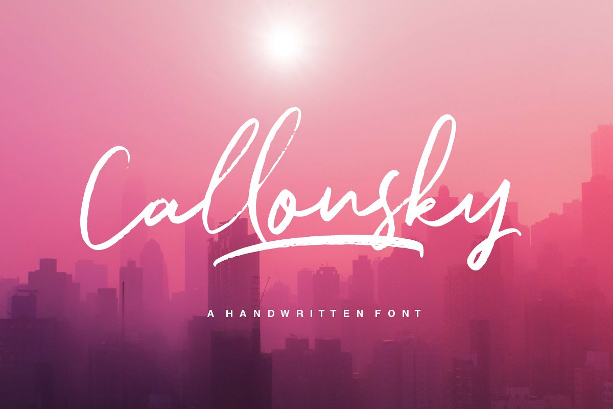Callonsky Script example image 1