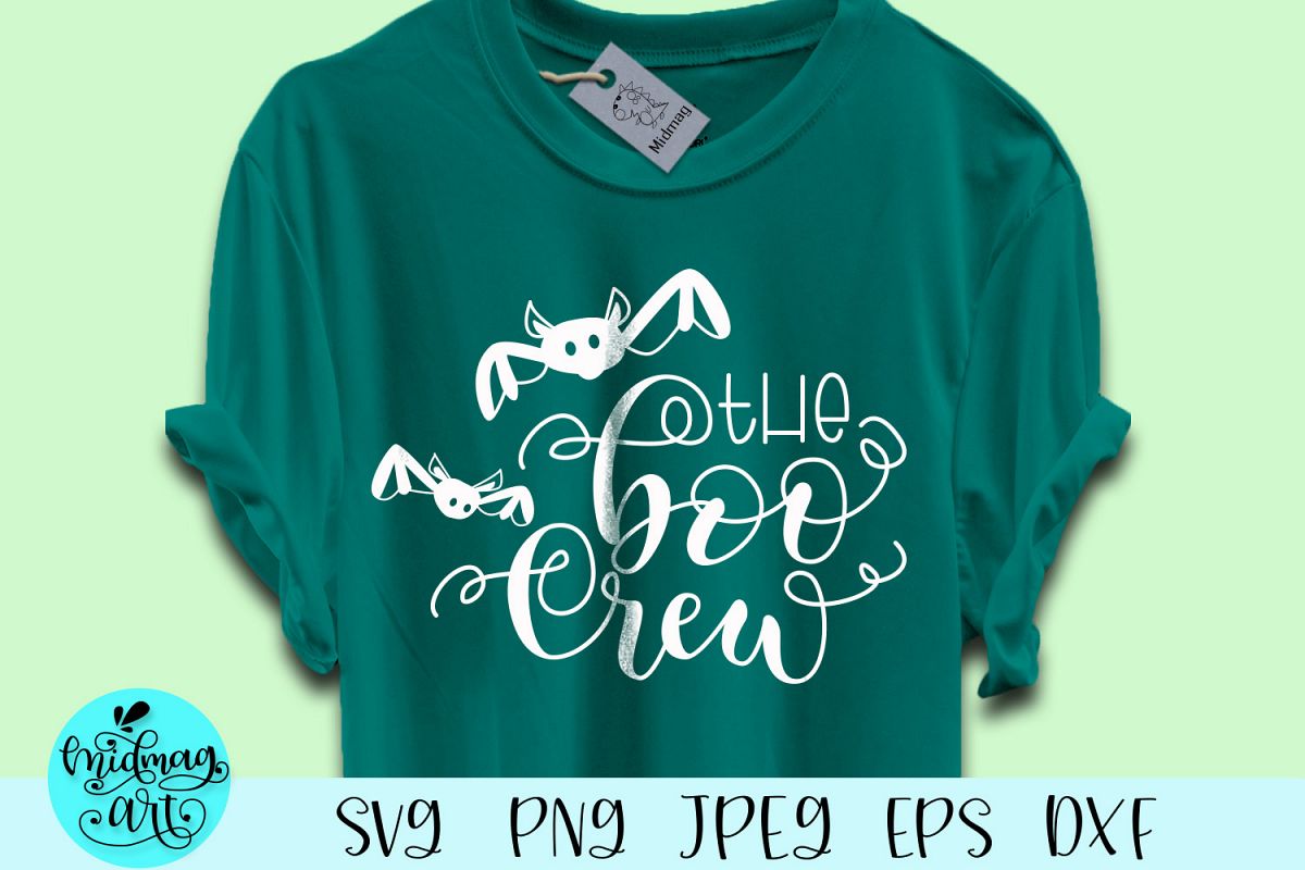 Boo crew svg, halloween svg example image 1