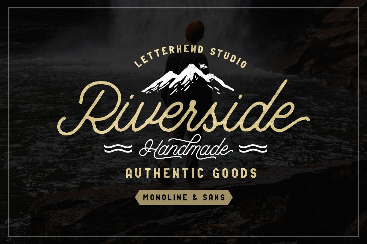 Riverside Font Duo example image 1
