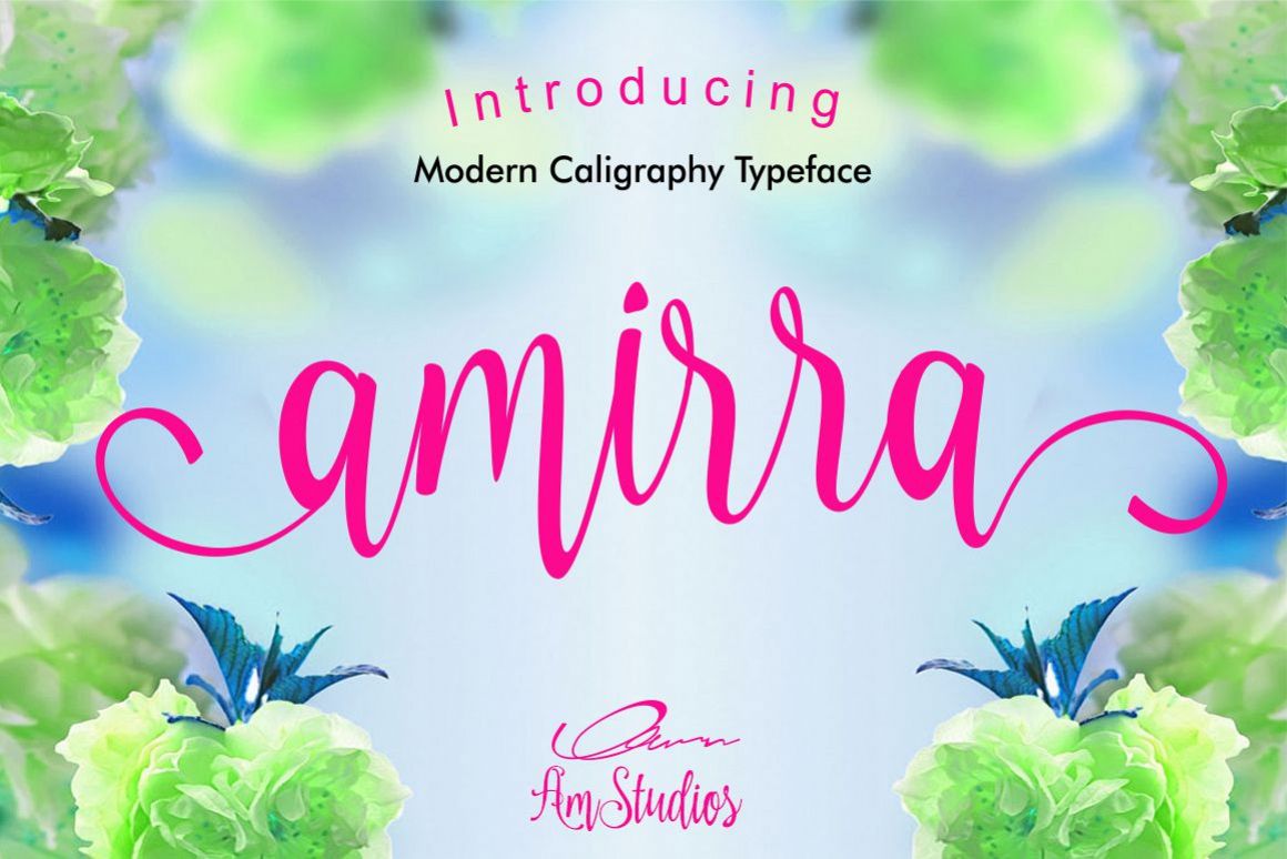 Amirra Script example image 1