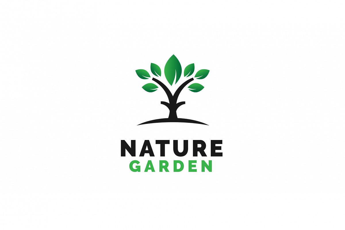 Nature Garden Logo Vol.02 example image 1