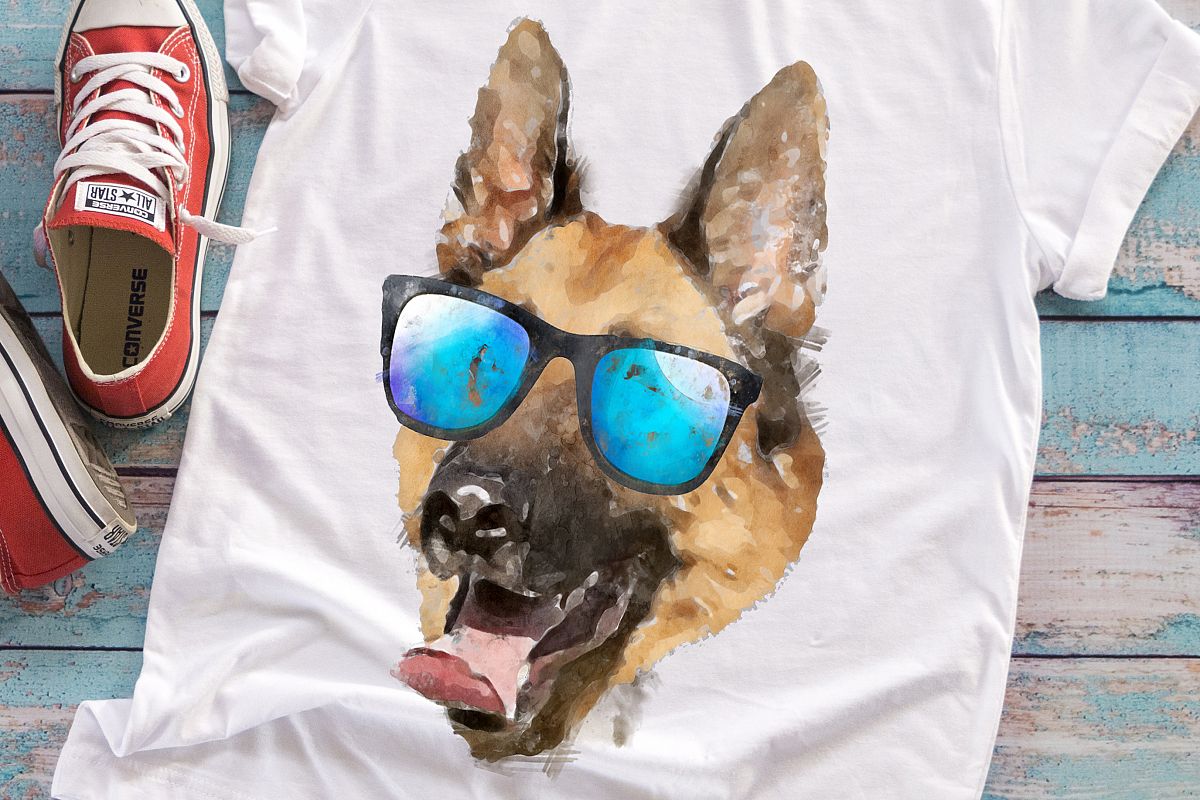 german shepherd sunglasses example image 1