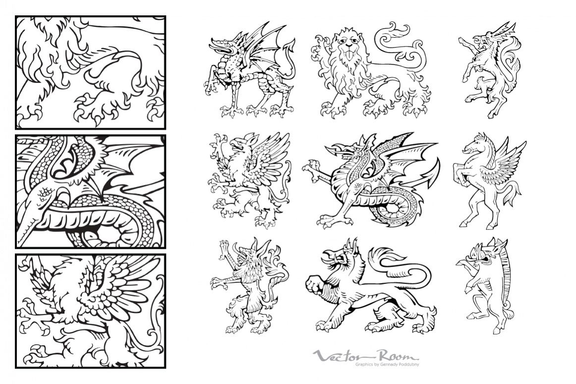 Heraldic Monsters Vol. III example image 1