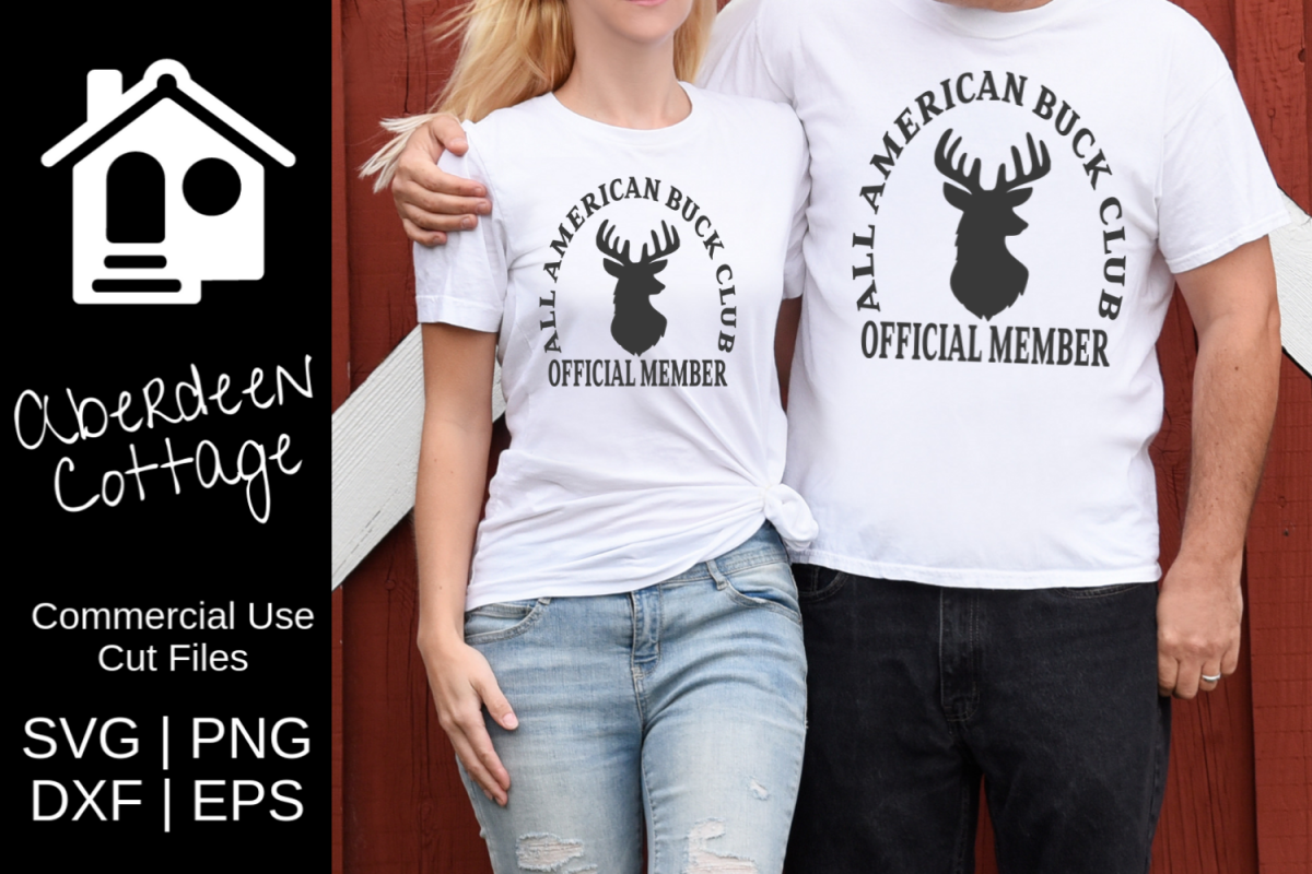 All American Buck Club 1 SVG example image 1