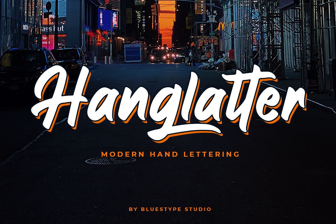 Hanglatter - Modern Calligraphy example image 1