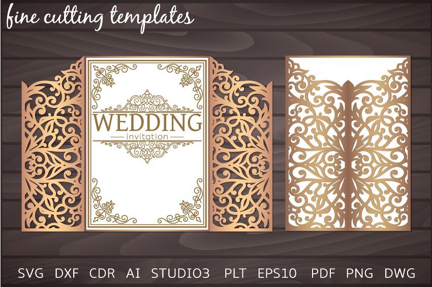 Download Free Wedding Template Wedding Invitation Svg PSD Mockup Template