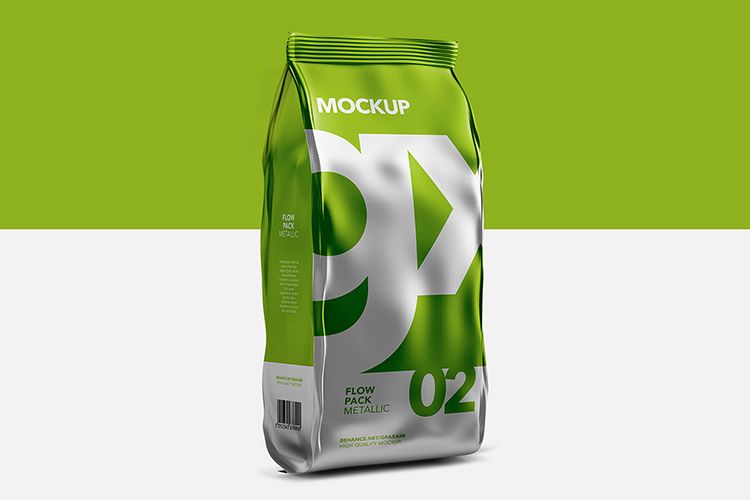 Flow Pack - Mockup - Metallic example image 1