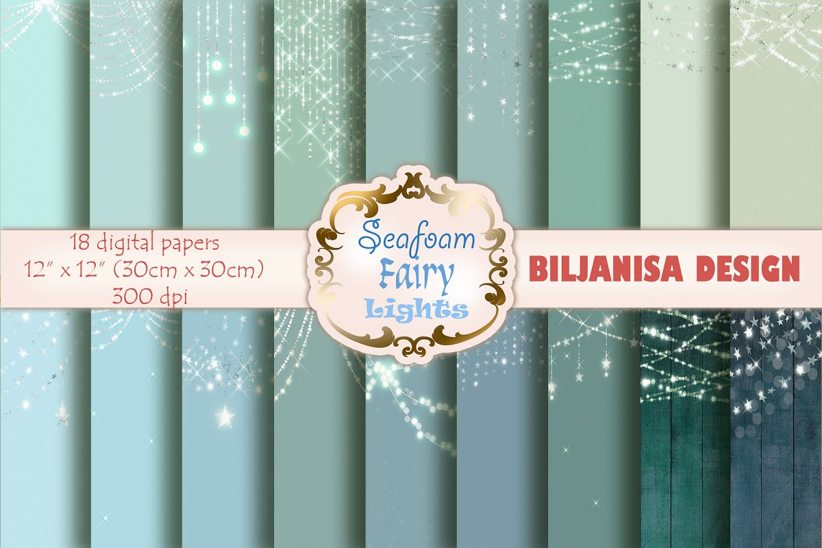 Seafoam Fairy Lights example image 1