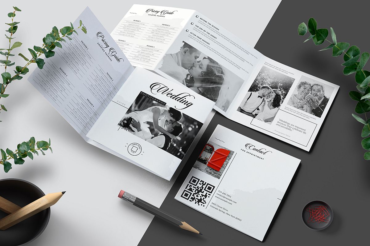 Wedding Photography Pricing Guides Tri Fold Brochure Layout Wedding Photography Pricing Guides Tri Fold Brochure Layout