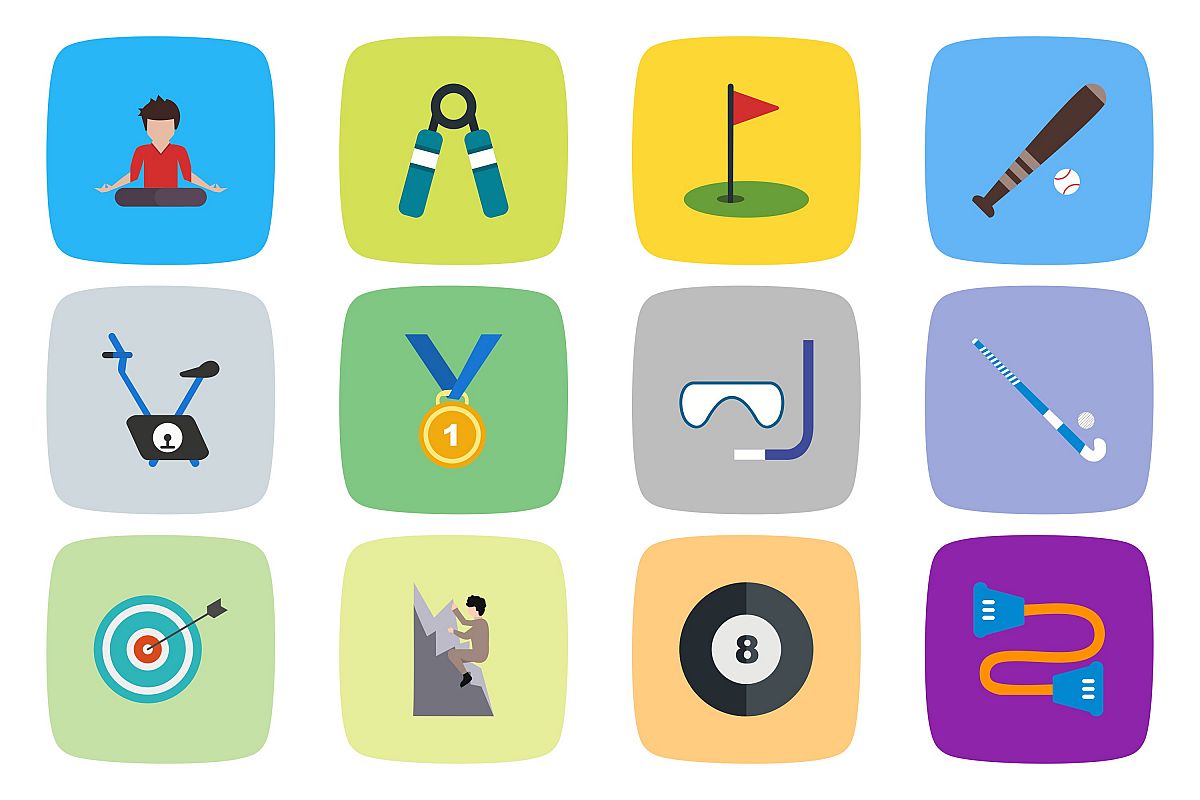 Set Of Sports And Game Icons example image 1