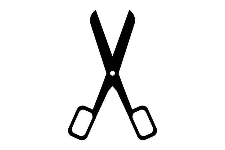 Scissor icon example image 1