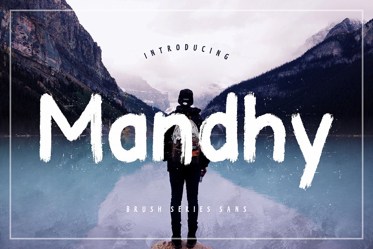 Mandhy Brush Series Sans example image 1