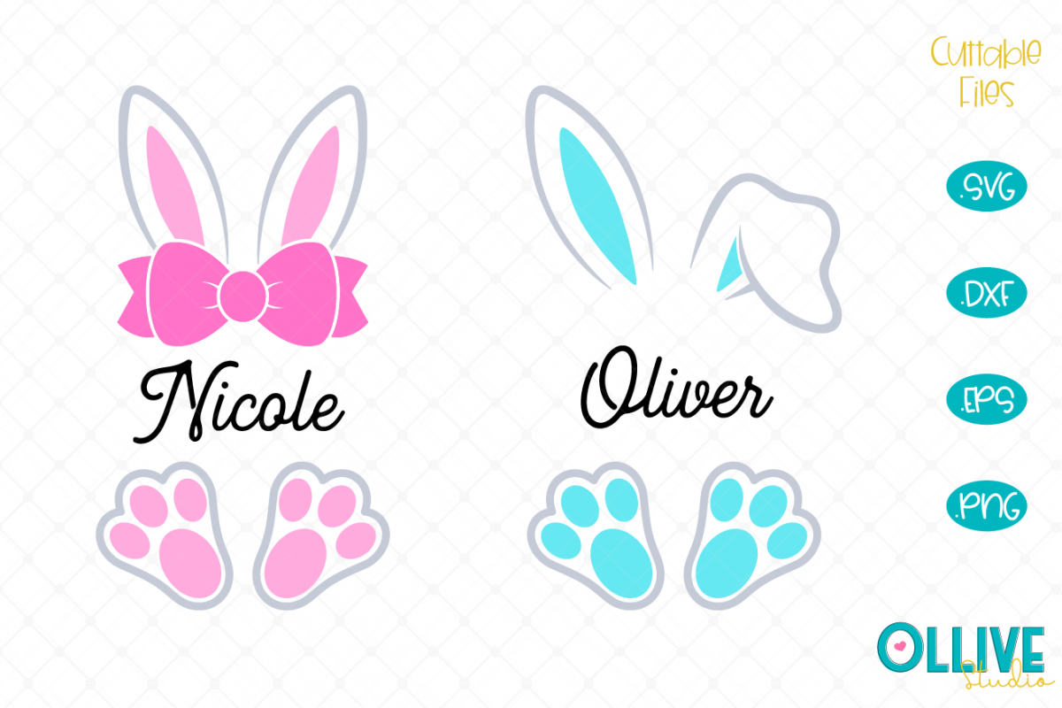 Download Easter Bunny Ears SVG