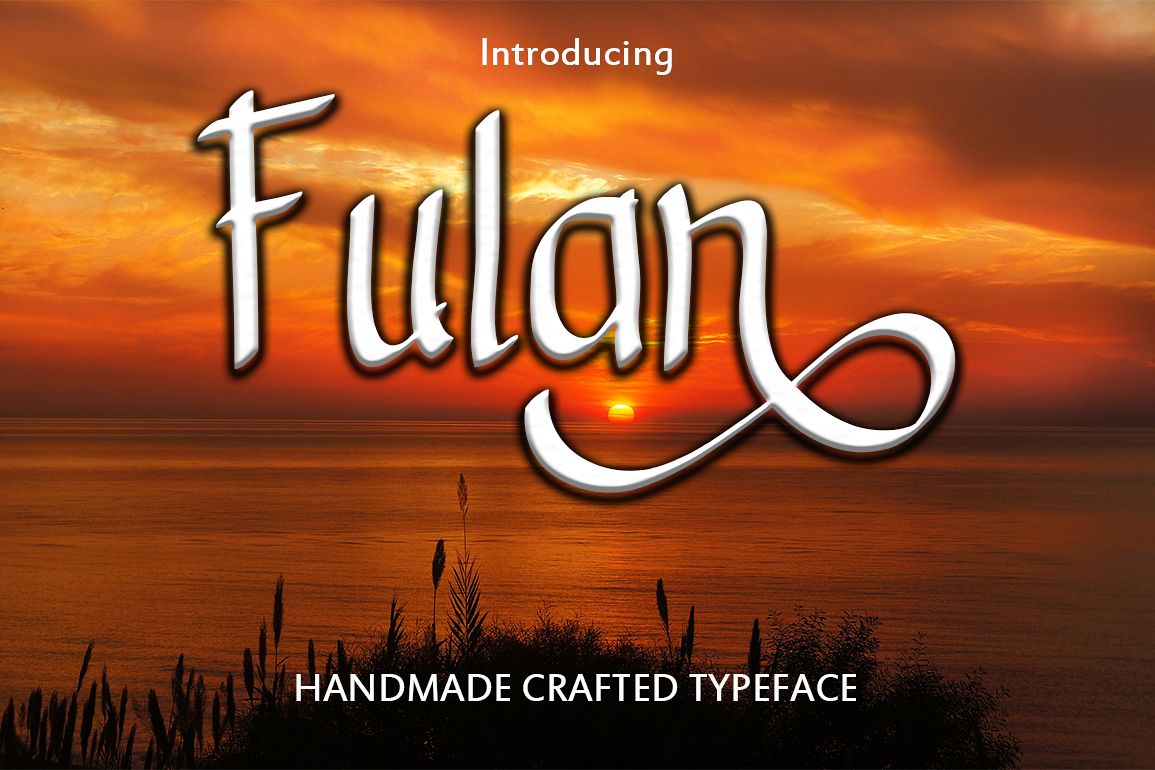 Fulan - Handmade Font example image 1