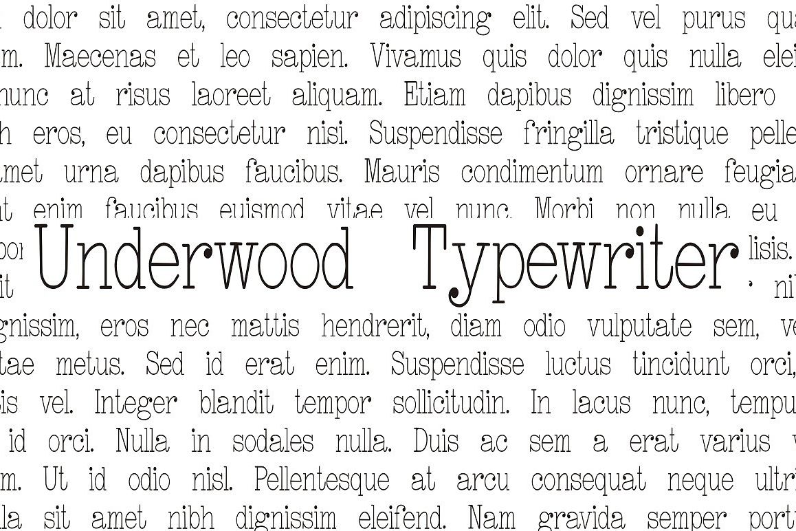 Underwood Typewriter example image 1