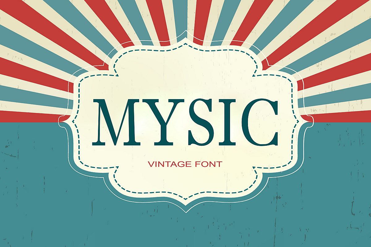 Mysic Font example image 1