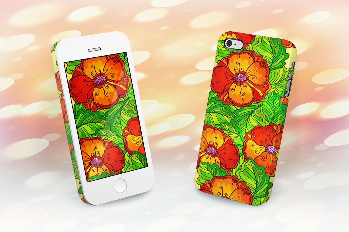 8 red poppy flowers backgrounds example image 1