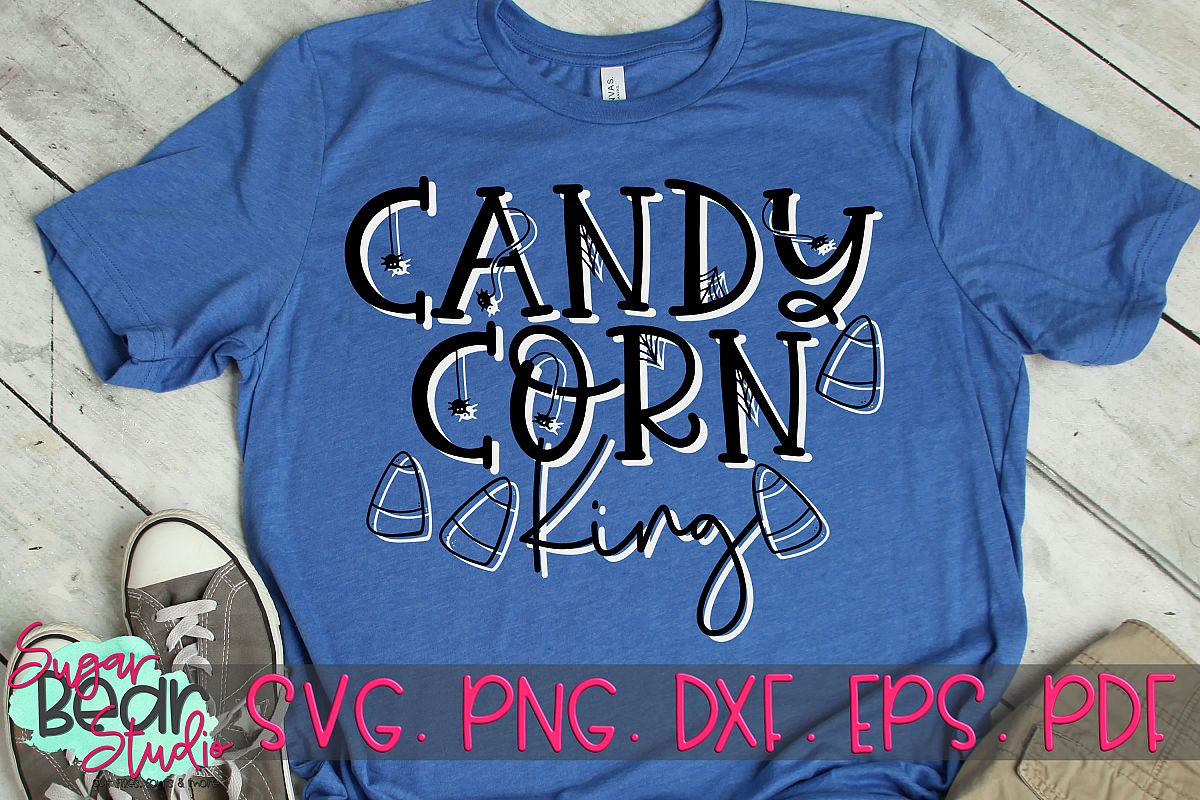 Candy Corn King - A Halloween SVG example image 1