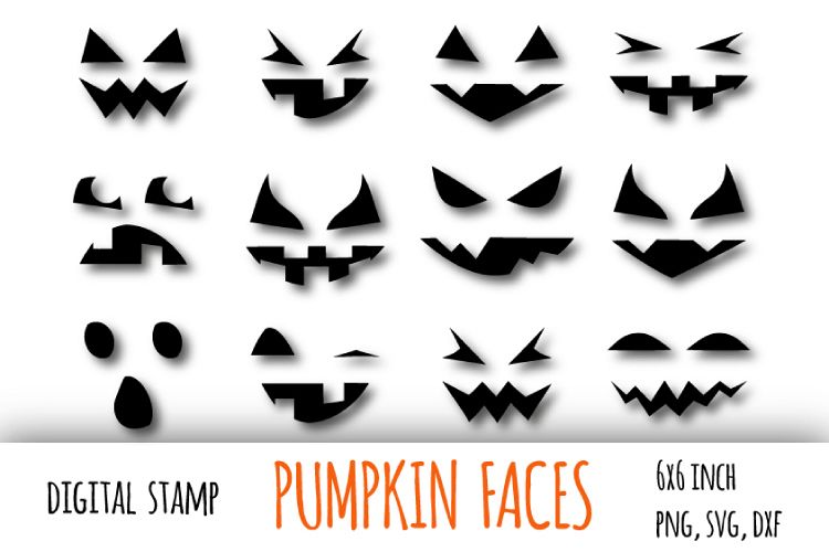 Download Pumpkin face svg. Jack o lantern (146274) | Cut Files ...