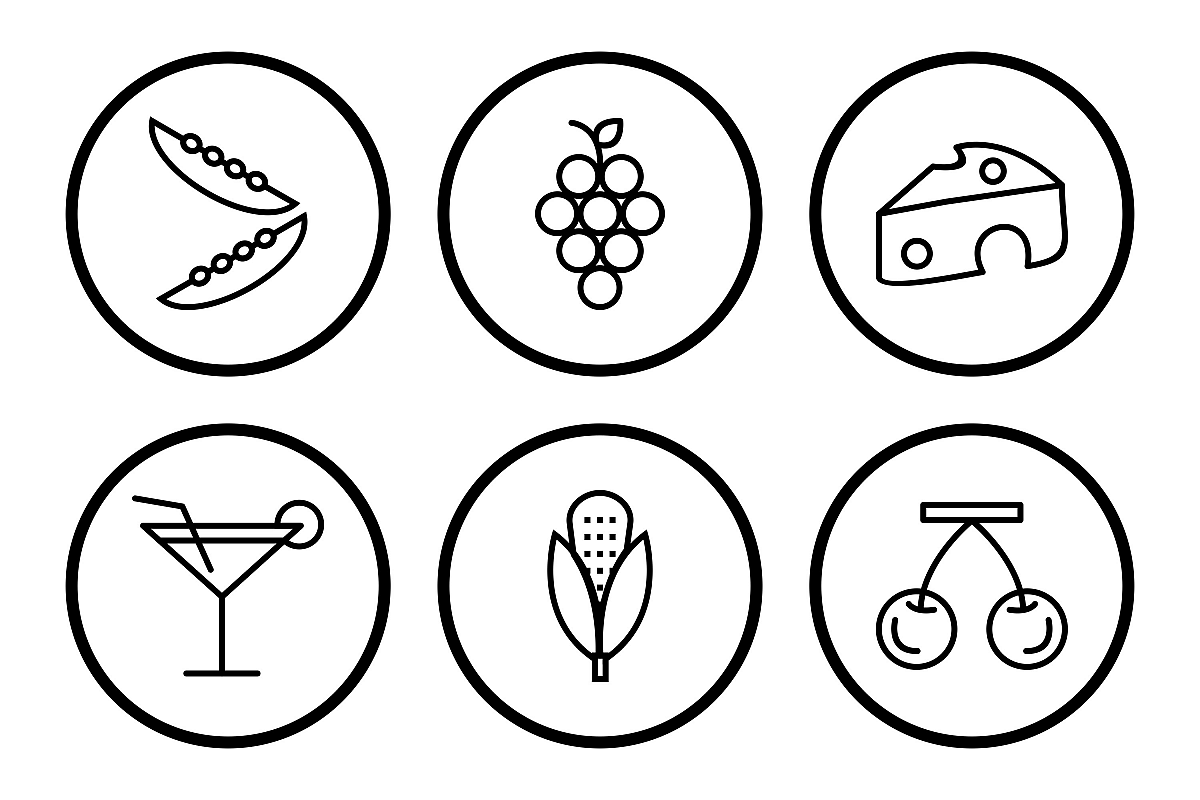 Set Of Food Icons example image 1